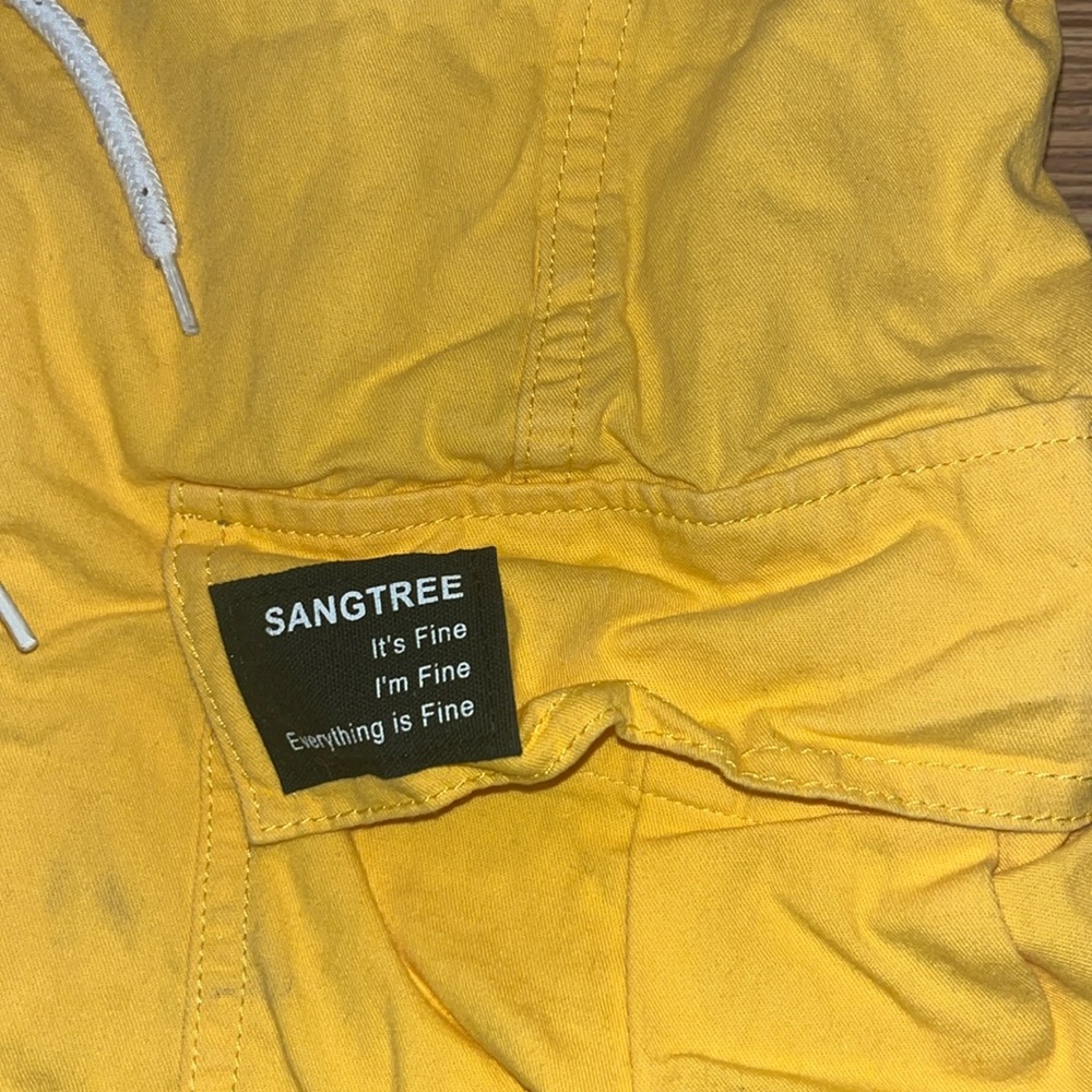 Sangtree yellow cargo pants